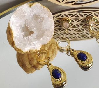 Boucles d'oreilles en Lapis LAzuli